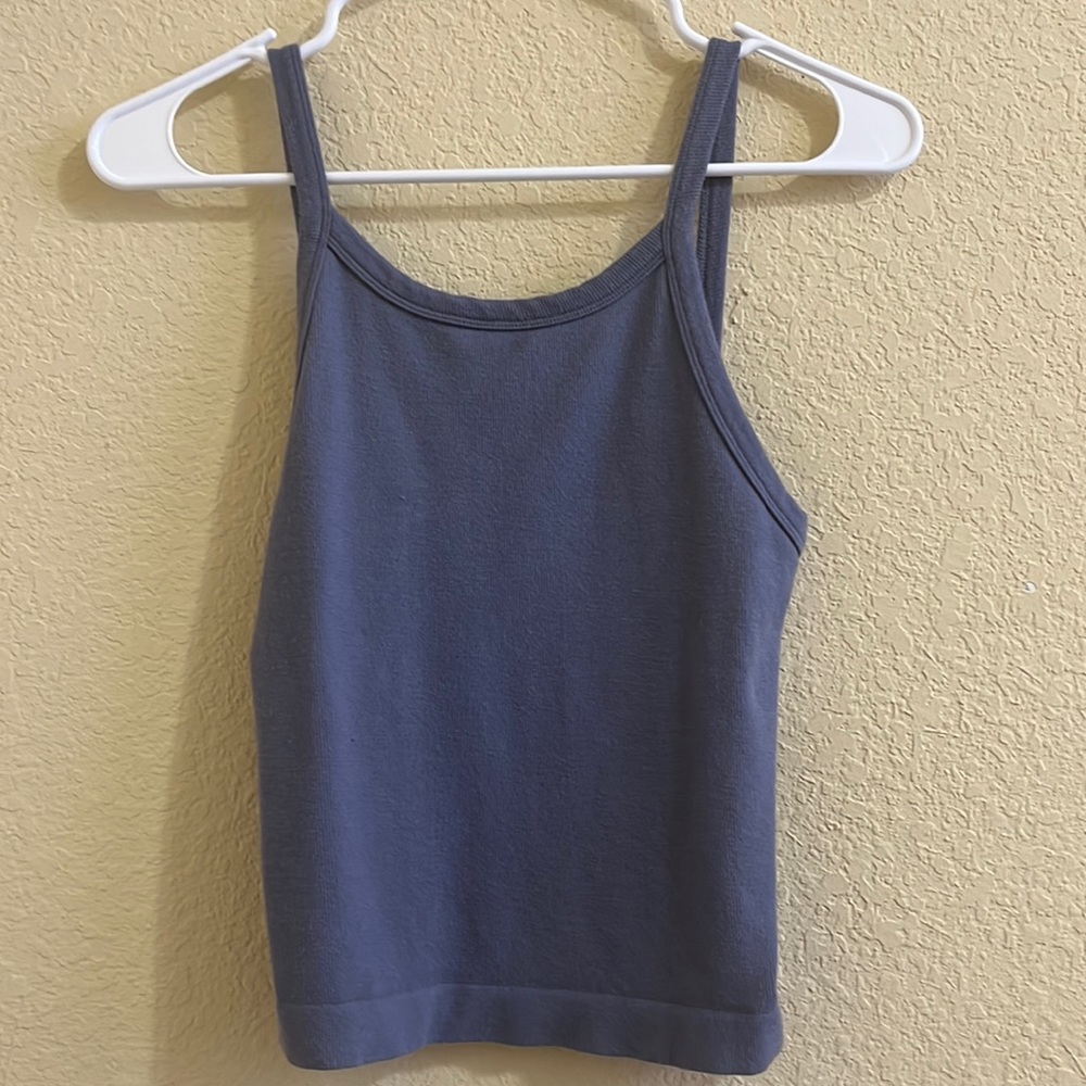 medium blue tank from pacsun